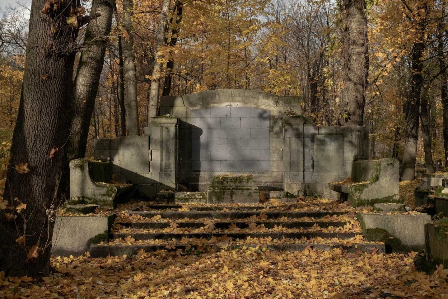 Смоленское лютеранское кладбище склеп